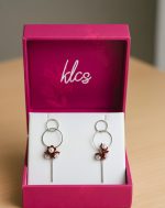 Scarlet Bloom Earring