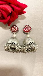 Rudra Silver Jhumki