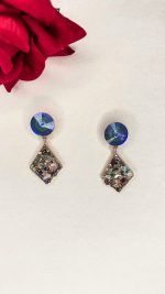 Sapphire Glow Earring - Image 2