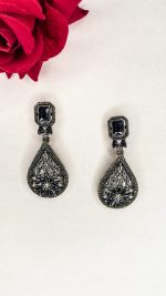 Obsidian Spark Earring - Image 2