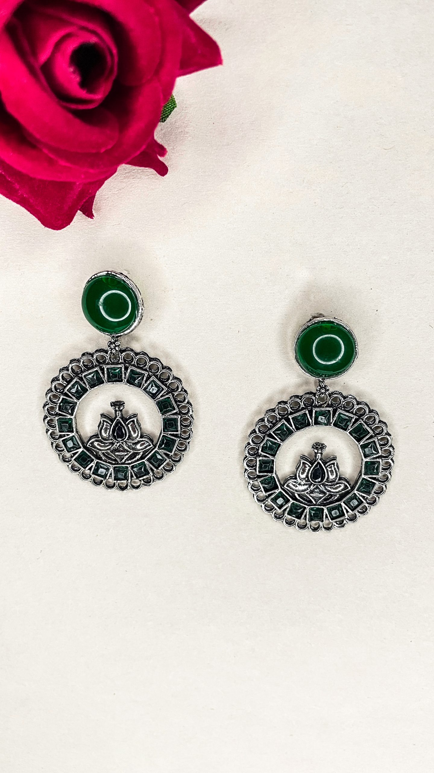 IMG_9356 Verdant Charm Earring - Image 1