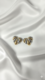 Golden Tide Shell Studs