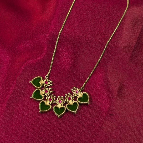 Traditional Emerald Palakka Mala