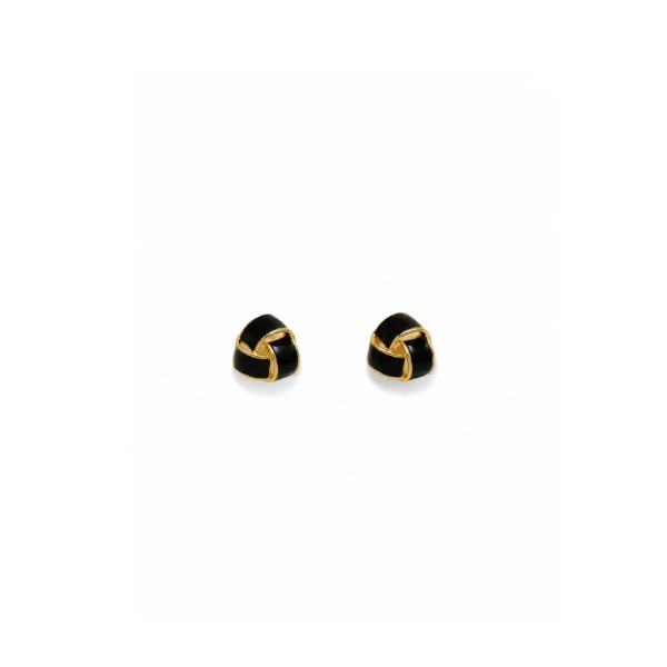 Midnight Knot Studs