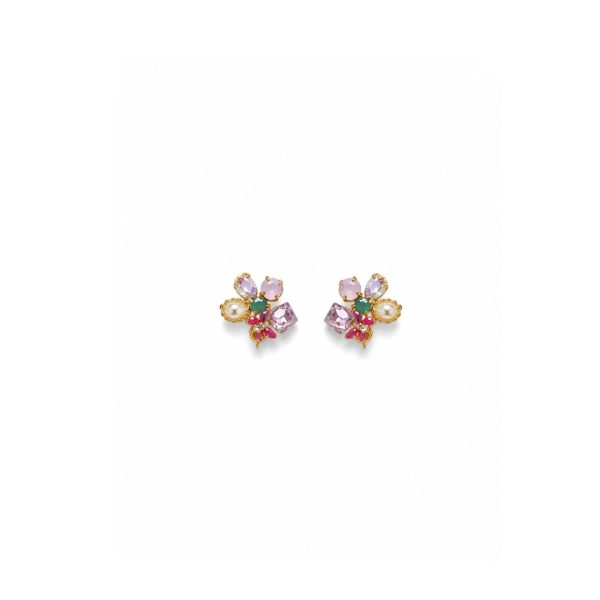 Pastel Blossom Studs