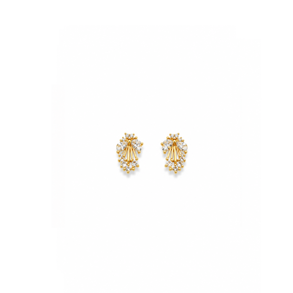 Radiant Crystal Studs