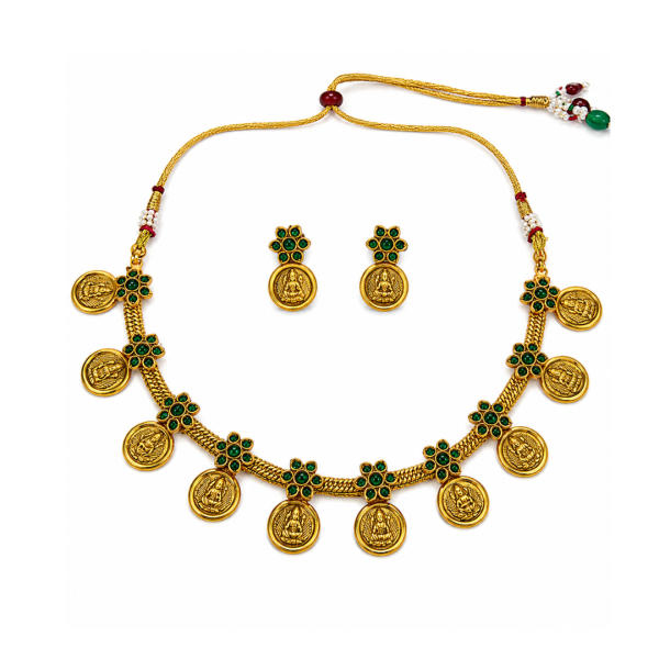 Lakshmi Coin Temple Set