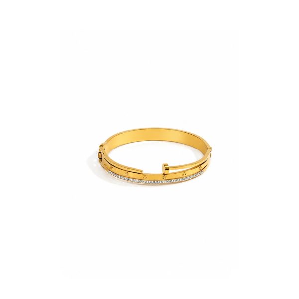 Luxe Crystal Nail Bangle