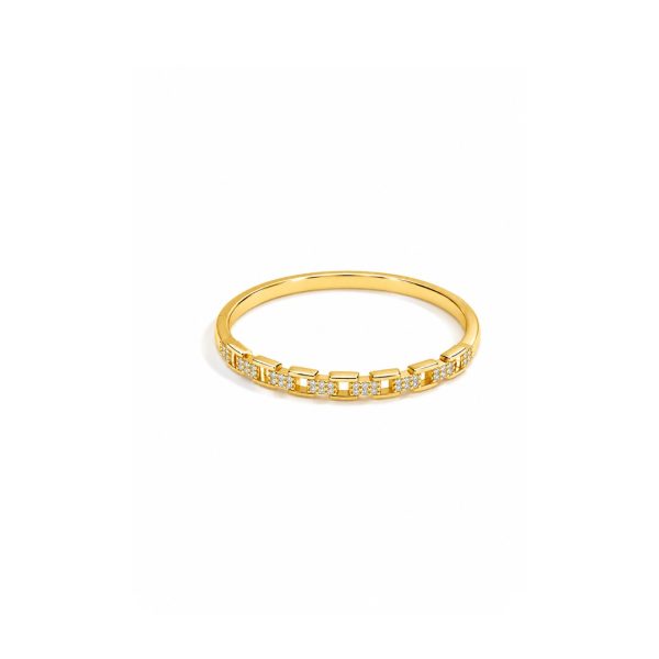 Crystal Link Bangle