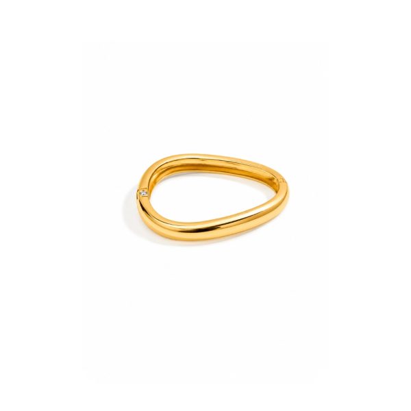 Modern Wave Bangle