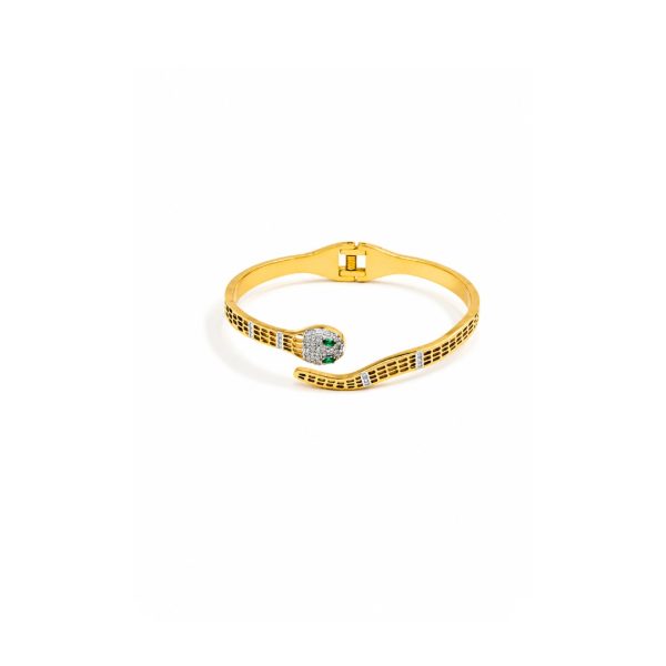 Emerald Serpent Bracelet