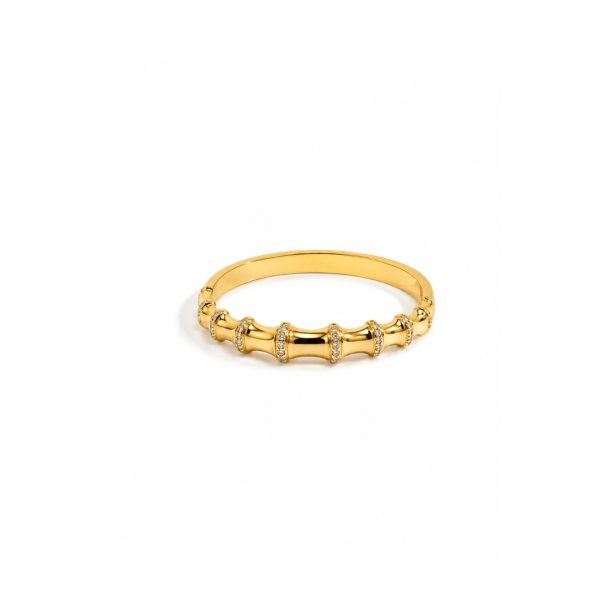 Crystal Bamboo Bracelet