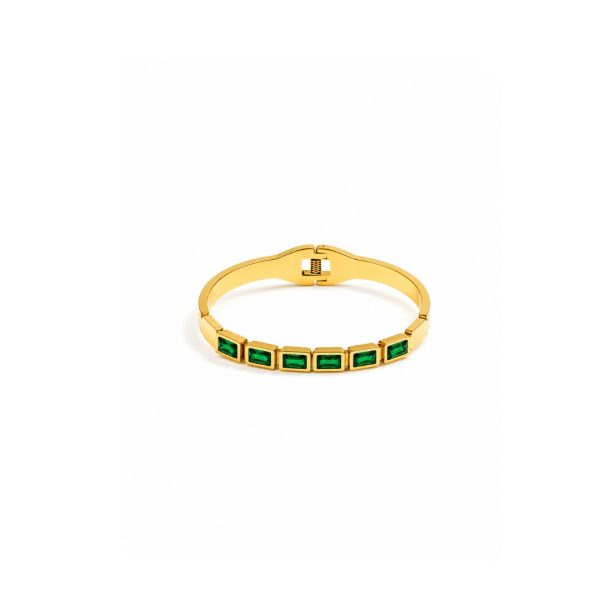 Emerald Line Bracelet
