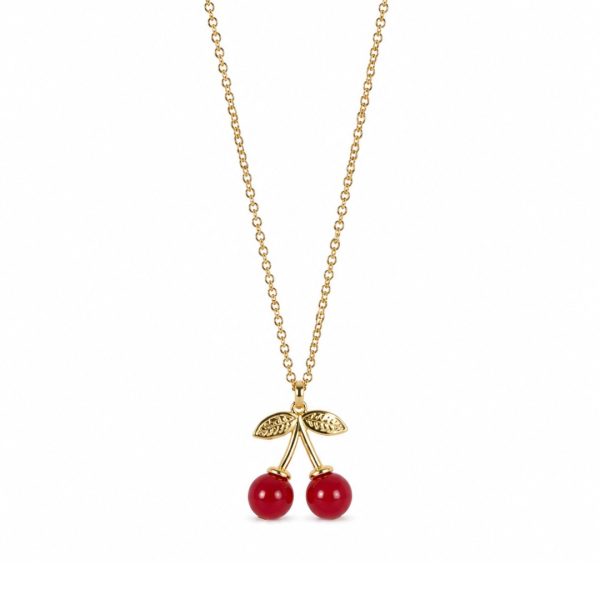 Cherry Pendant Necklace