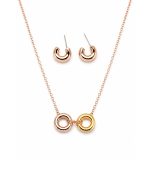 Circle Link Jewellery Set