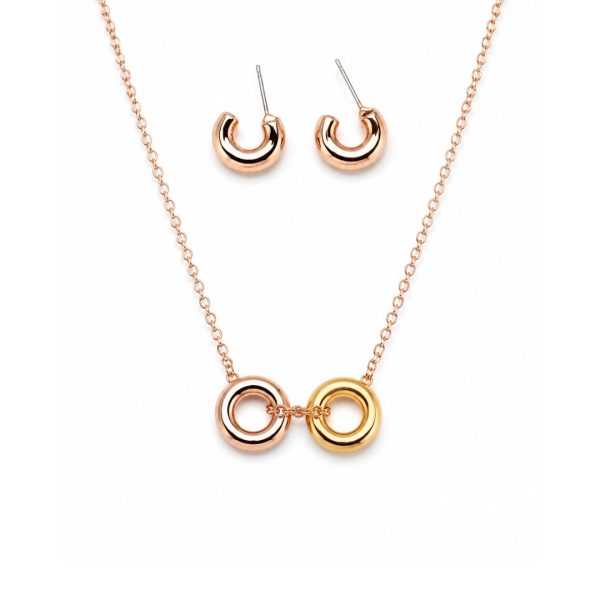 Circle Link Jewellery Set