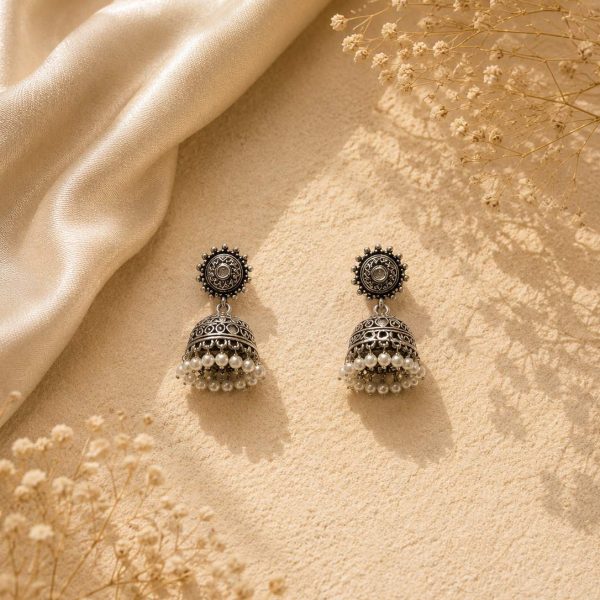 Classic Pearl Dome Jhumkas
