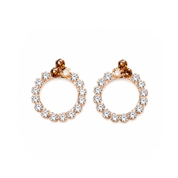 Crystal Hoop Earrings