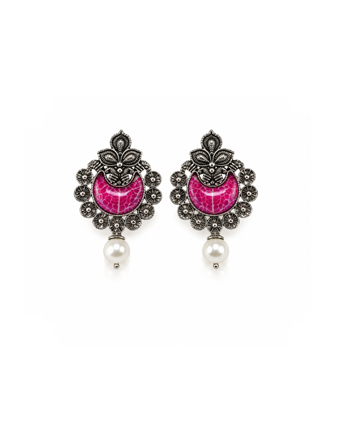 earrings_200kb_website(2) (1) Pink Pearl Earrings - Image 1