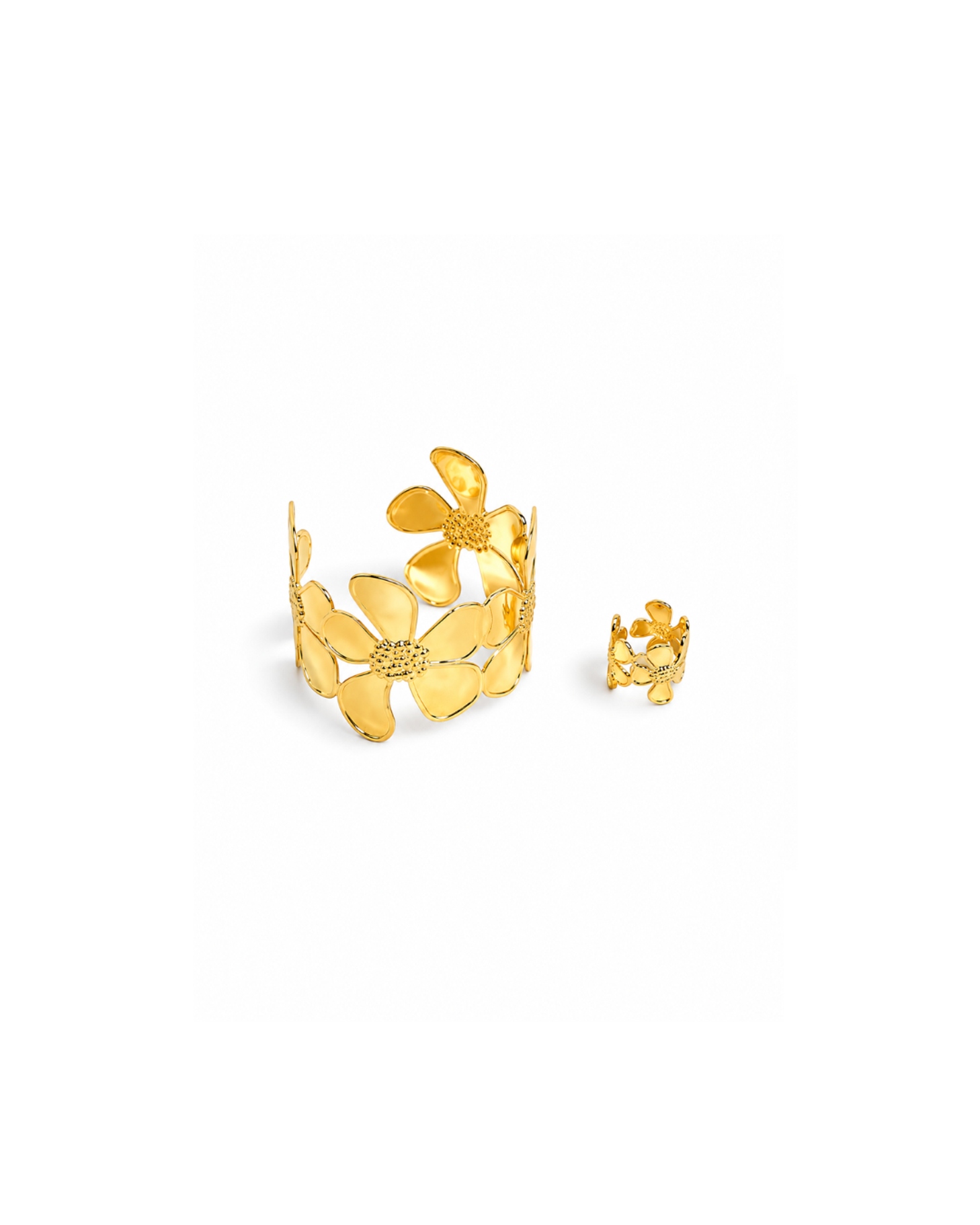 floral_cuff_website_200kb Golden Floral Cuff - Image 1
