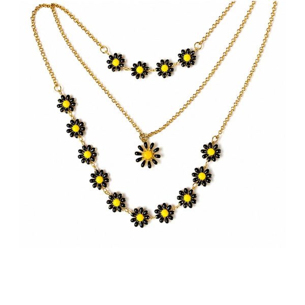 Daisy Layered Necklace