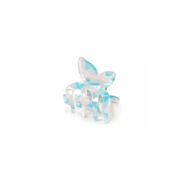 Blue Butterfly Claw Clip