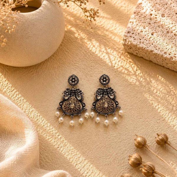 Pearl Drop Heritage Earrings