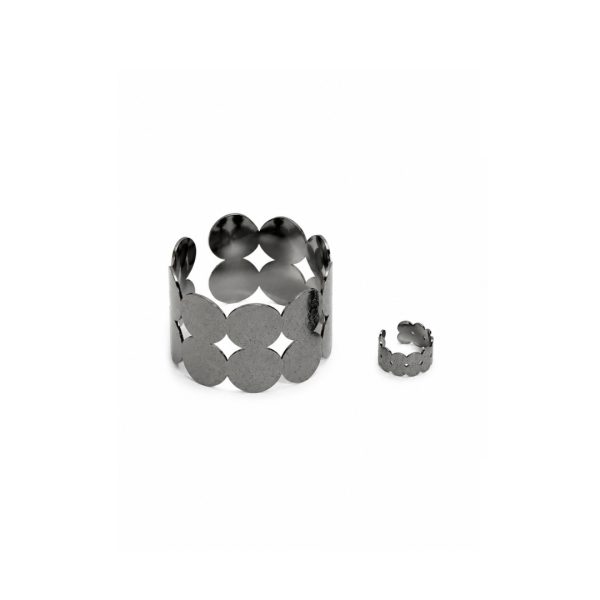 Floral Cuff Hand Bracele