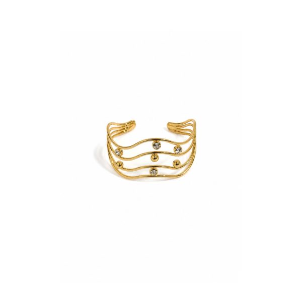 Crystal Wave Cuff