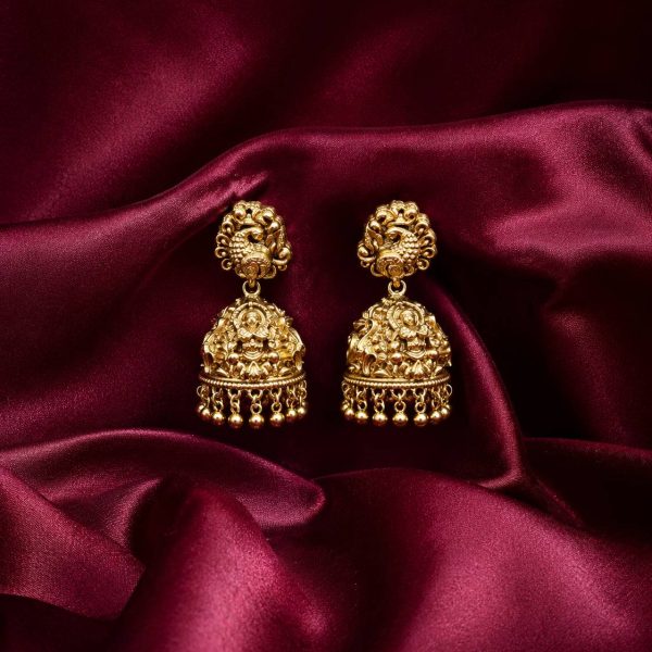 Lakshmi Peacock Jhumka