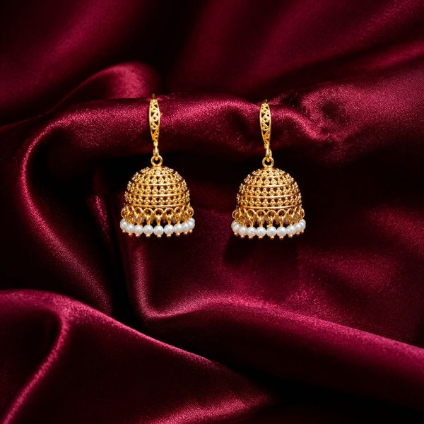 Pearl Dome Jhumka
