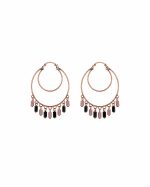 Rose Gold Hoop Earrings