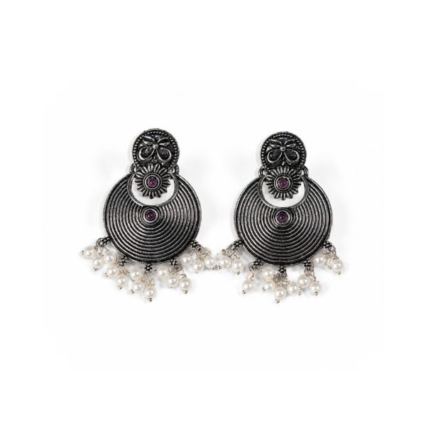 Pearl Charm Earrings