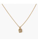 Crystal Rectangle Pendant