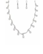 Silver Teardrop Jewellery Set - Image 2