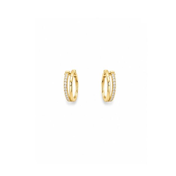 Crystal Hoop Elegance