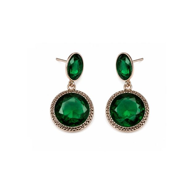 Emerald Drop Earrings