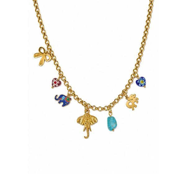 Elephant Charm Necklace