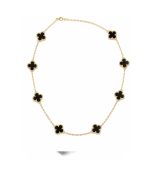 Black Clover Chain Necklace