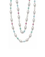 Pearl Stone Layered Chain