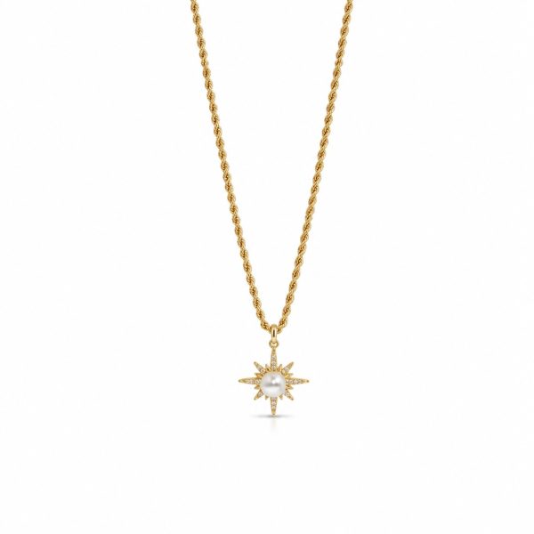 Pearl Starburst Necklace