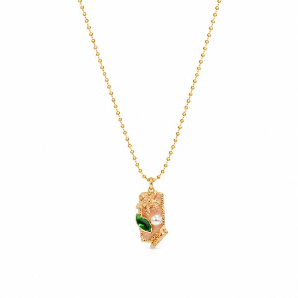 Botanical Pearl Pendant