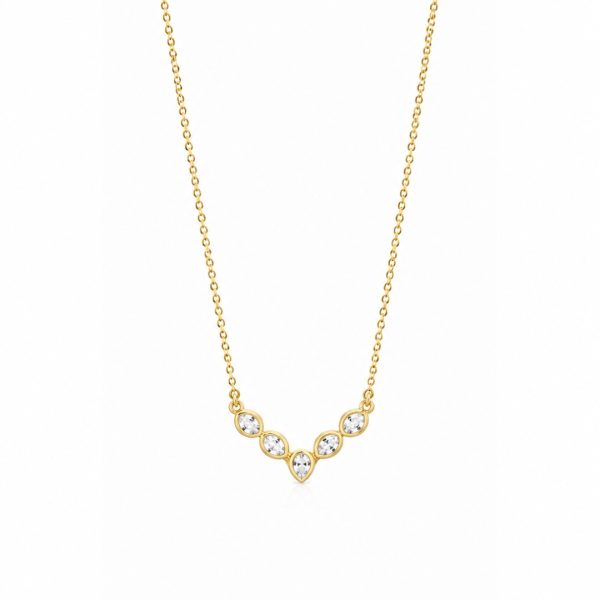 Crystal Marquise Necklace