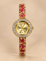 Ruby Bloom Crystal Watch - Image 2
