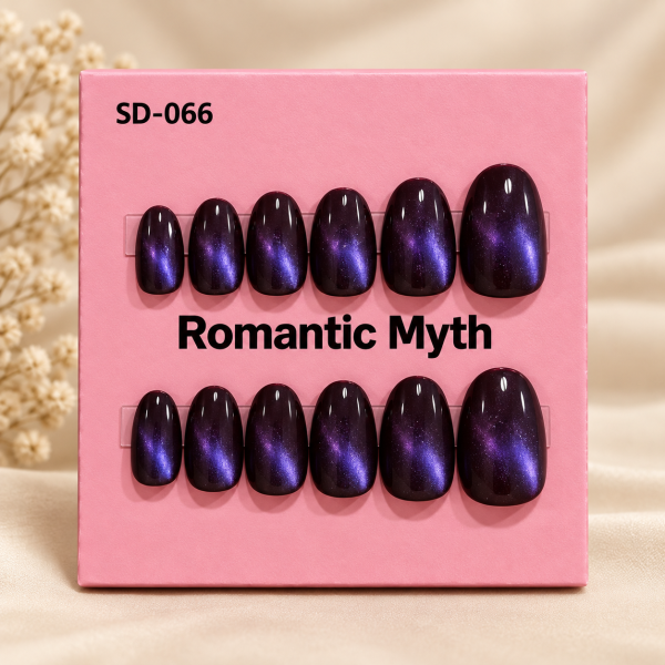 Violet Eclipse Press-On Nails