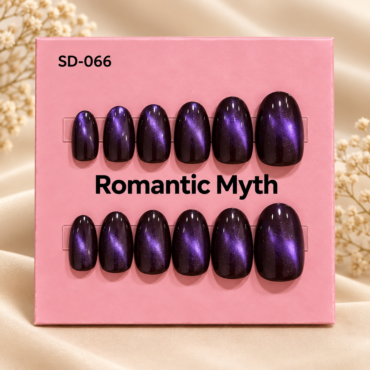 Codex Image Sep 15, 2026, 01_56_35 PM Amethyst Glow Press-On Nails - Image 1