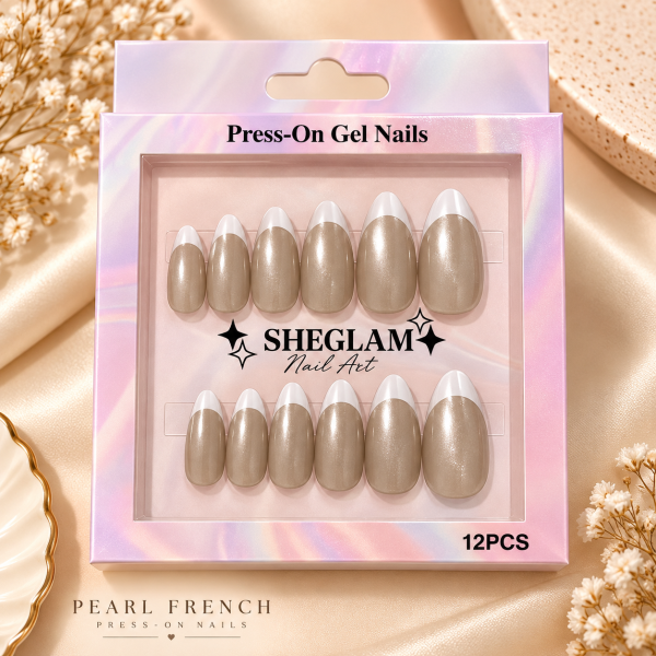 Ivory Pearl French Nails